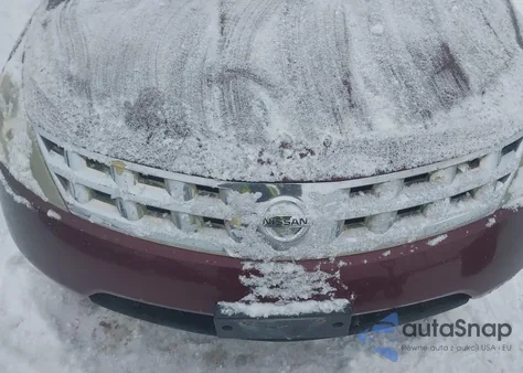 2005 Nissan Murano Sl из США, поврежденный, VIN JN8AZ08W25W443584